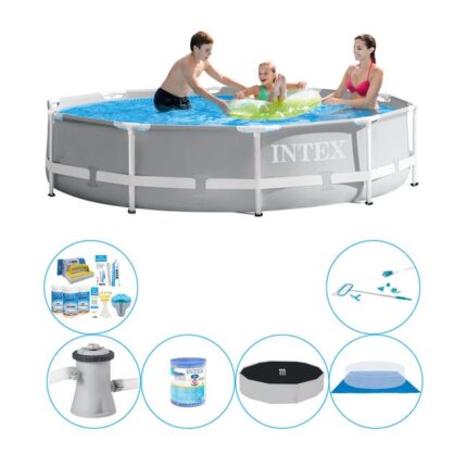 Intex Prism Frame Ronde 305x76 cm - Set de piscine combinée