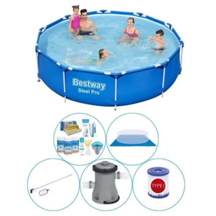 Piscine plus des accessoires - Bestway Steel Pro 305x76 cm