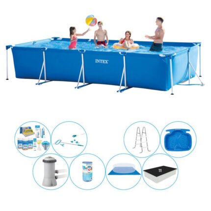 Deal de piscine Deluxe - Intex Frame Pool 450x220x84 cm