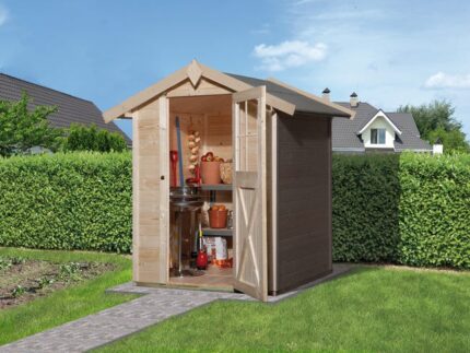 Abri de Jardin Bois AUVARA 1,52 x 1,48 m