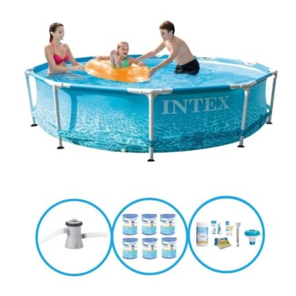 Intex Piscine Metal Frame - Ensemble de piscine - 305x76 cm