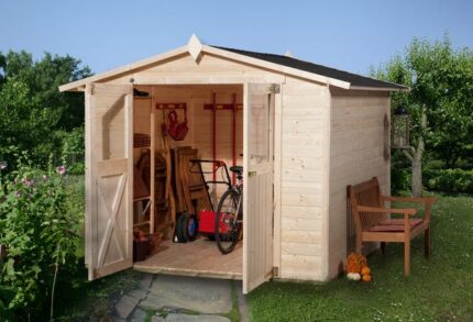 Abri de Jardin 5 m² AUVARA 2,54 x 1,94 m