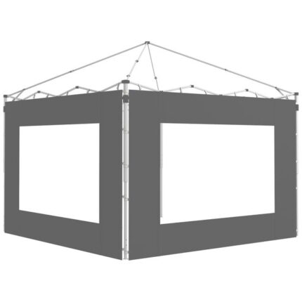 Lot de 2 panneaux latéraux barnum 6x3 m ou 3x3 m gris