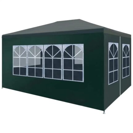 Tente de réception verte 3x4 m - Accessoires de jardin, Auvent, Matériel d'extérieur, Parasol, Isolation thermique et imperméable