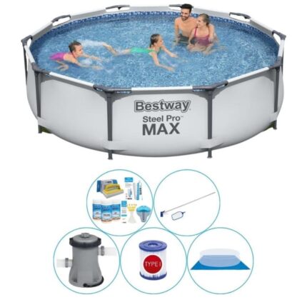Piscine plus des accessoires - Bestway Steel Pro MAX 305x76 cm