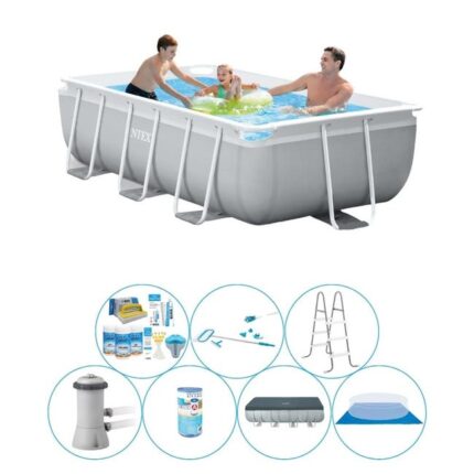 Piscine avec accessoires - Intex Prism Frame 300x175x80 cm