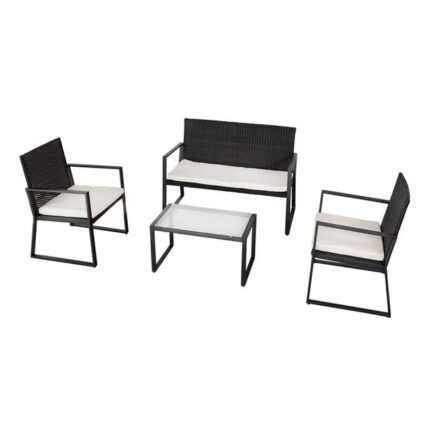 Ensemble de meubles de jardin en rotin aktive garden