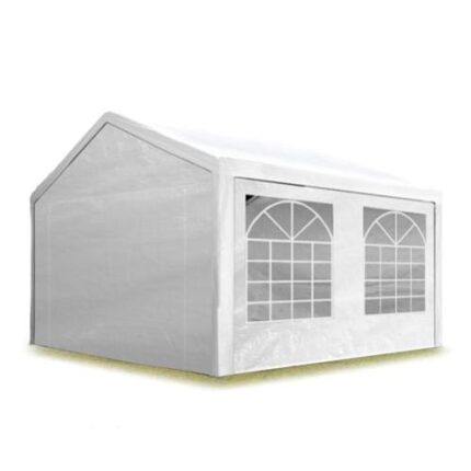 3x5 m tente de réception Barnum, PE 350, H. 2 m, blanc