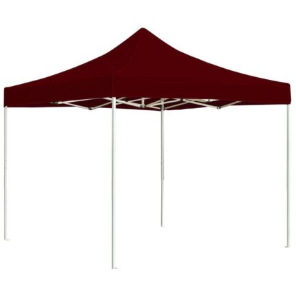 Maison Exclusive - Tente de réception pliable Aluminium 2 x 2 m Bordeaux