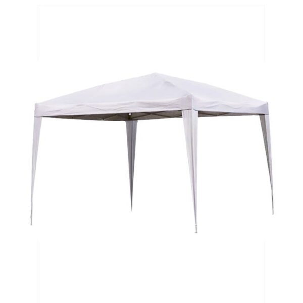 Tonnelle FIRST - Blanc - 3x3x2 m - Polyester