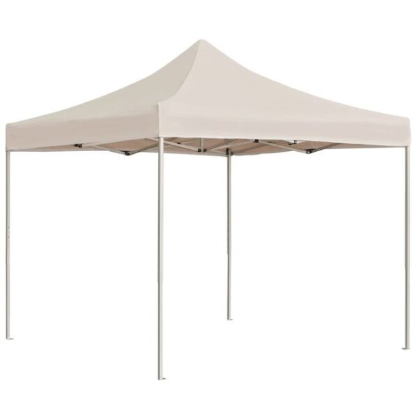 Maison Exclusive - Tente de réception pliable professionnelle Aluminium 3x3m Crème