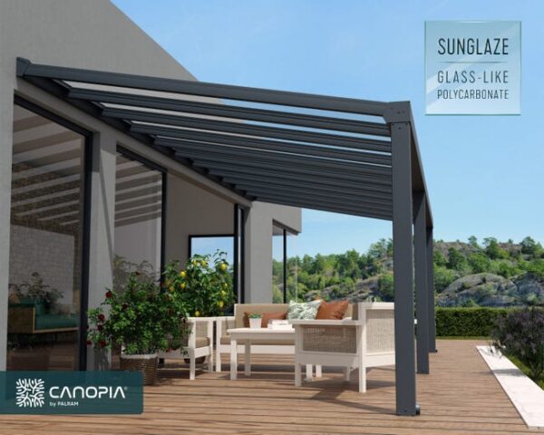 Canopia Pergola Stockholm Gris 805 X 341