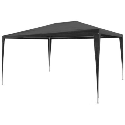 The Living Store - Tente de réception 3x4 m PE Anthracite