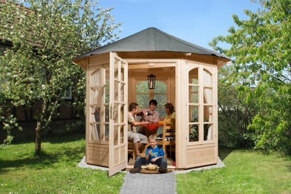 Pavillon de Jardin Octogonal CHÉRIE B 3,65 x 3,36 m