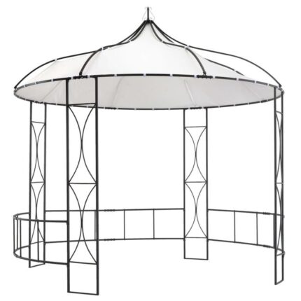 The Living Store - Belvédère 300 x 290 cm Blanc Rond