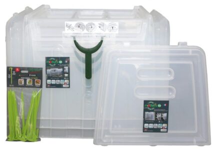 Mini-serre MODUL'O 60 lot 3 tunnels + accessoires l.0.59 x H.0.5 m