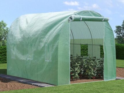 Serre tunnel avec structure en acier 6 m² - L200 x l300 x H200 cm - IPOMEA