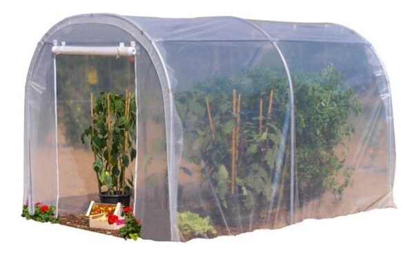 Serre-tunnel pied droit RICHEL, l.200 x P.300 x H.185 cm