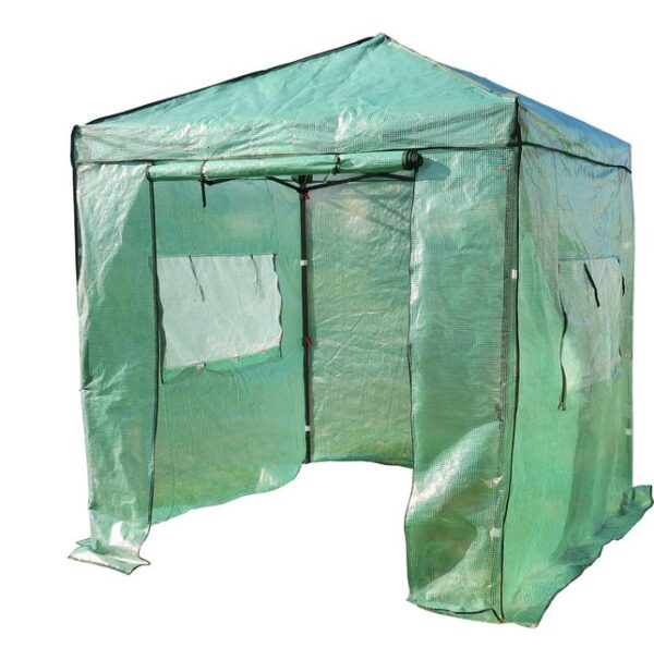 Serre pliable en polyéthylène armé Jany 6m²