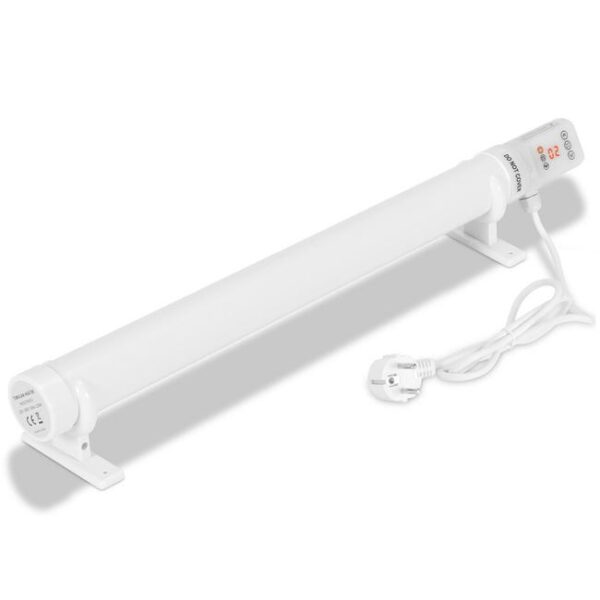 Chauffage de serre 120W Chauffage électrique à tige blanche pour serres Installation flexible
