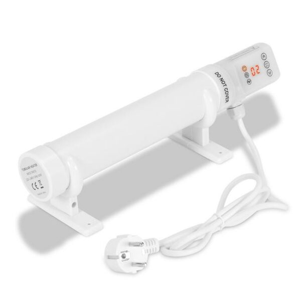 Chauffage de serre 60W Chauffage électrique à tige blanche pour serres Installation flexible