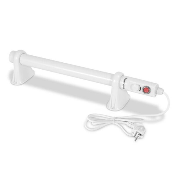 Chauffage de serre 55W Chauffage électrique à tige blanche pour serres Installation flexible