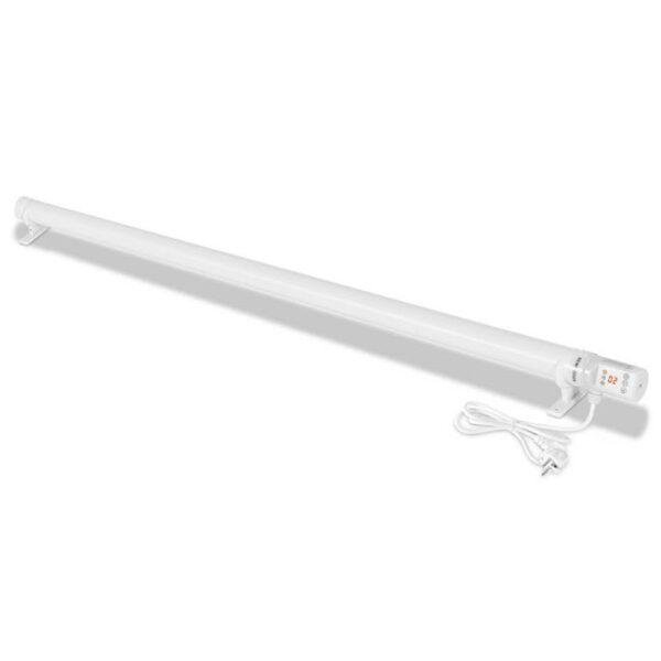 Chauffage de serre 240W Chauffage électrique à tige blanche pour serres Installation flexible
