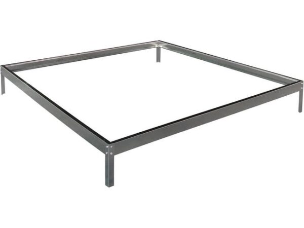 Embase pour serre polycarbonate"Hortensia" - 3,65 m² - 192 x 190 x 8 cm