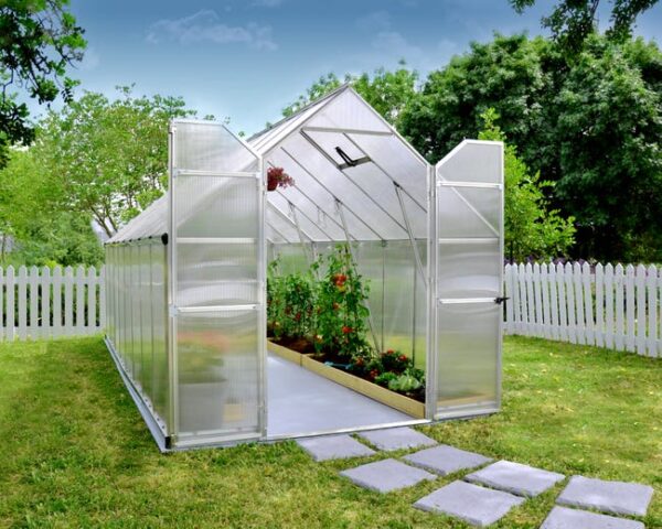Canopia Serre de jardin Essence Argent 487 X 244
