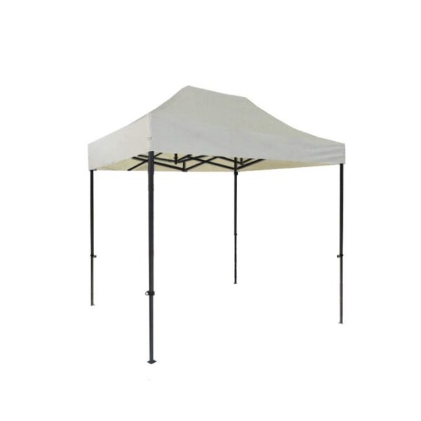 FRANCE BARNUMS | Chapiteau Tonnelle Tente pliante en Acier 30mm | 2x3m Sans murs - Blanc