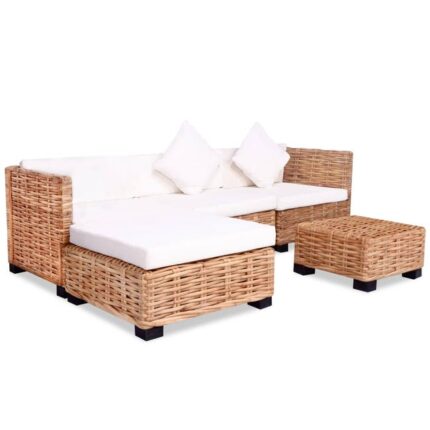 Maison Exclusive - Ensemble de canapés 14 pcs Rotin l