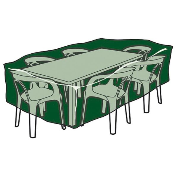 Funda de protección. cubre mesa y sillas 225x143x90cm 100gr/m² 8436012476960 74666 ALTADEX