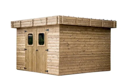 Abri de jardin bois HABRITA Tha 3030.02 p Ep.28 mm, 11.53 m²