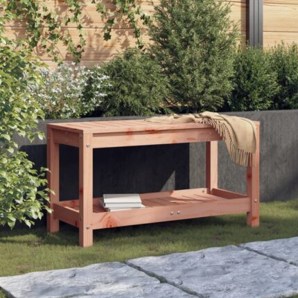 Banc de jardin 82,5x35x45 cm bois massif Douglas vidaXL