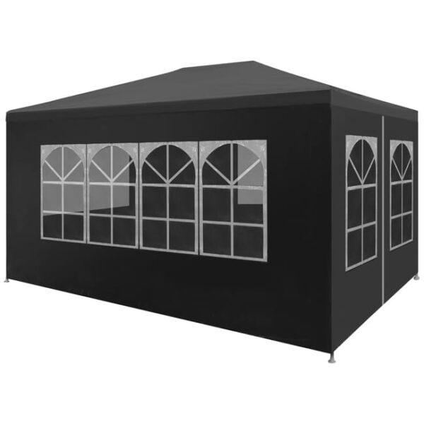 The Living Store - Tente de réception 3 x 4 m Anthracite