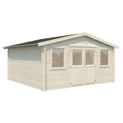 Abri de jardin bois NATERIAL Kendo axess Ep.34 mm, 20.5 m²