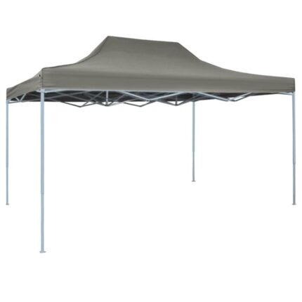 Tonnelle de jardin | Tente de réception pliable 3x4 m Acier Anthracite CFW63782