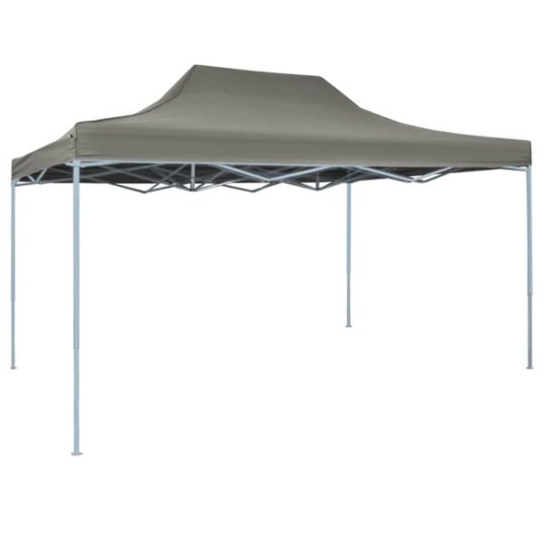 Tonnelle de jardin | Tente de réception pliable 3x4 m Acier Anthracite CFW63782