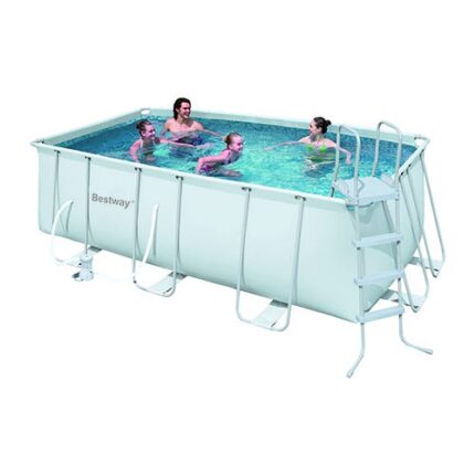 Piscine rectangulaire à ossature d’acier électrique hors sol