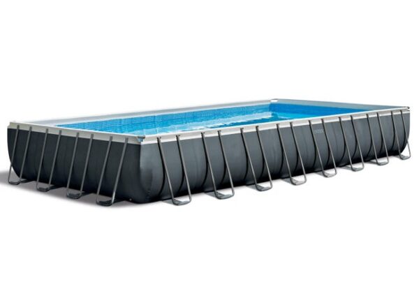 Piscine tubulaire INTEX Ultra XTR rectangulaire L. 9,75 x l. 4,88 x H. 1,32 m