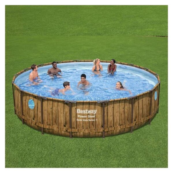 Piscine tubulaire Bestway 5,49m x 1,22m filtre cartouche Swim Vista