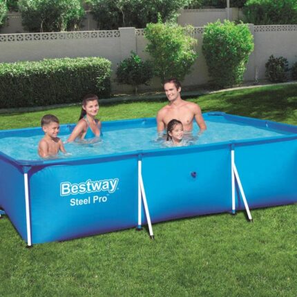 Piscine avec cadre en acier Steel Pro 300x201x66 cm 56404 Bestway