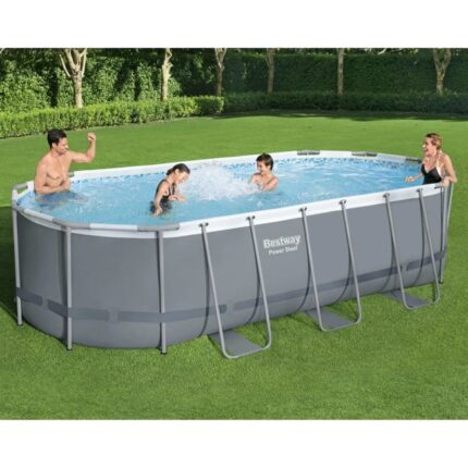 Piscine hors sol Power Steel Ovale 549x274x122 cm Bestway