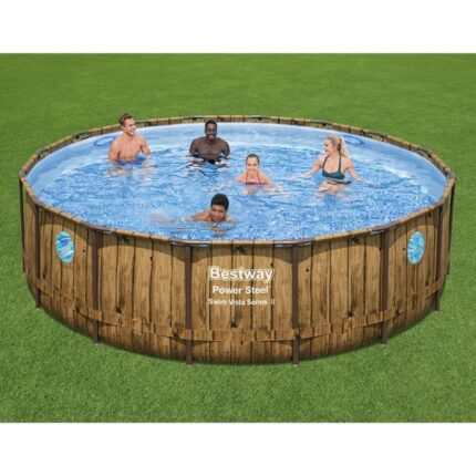 Ensemble de piscine Power Steel 488x122 cm Bestway