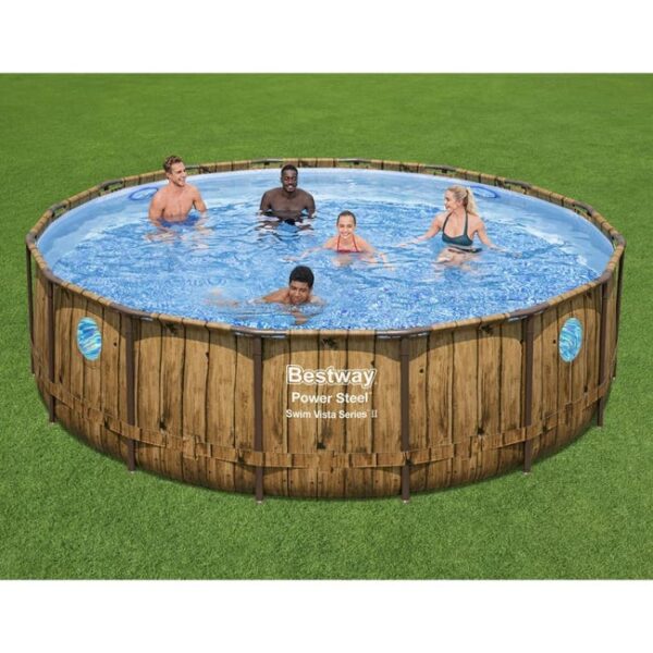 Ensemble de piscine Power Steel 488x122 cm Bestway