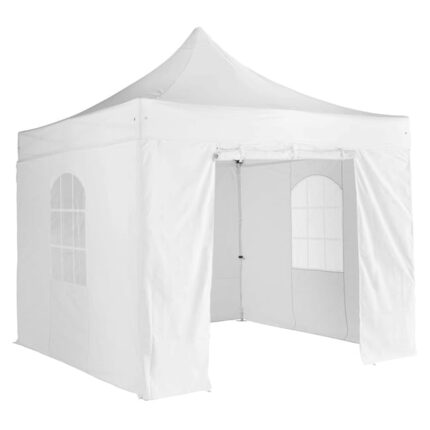 Mur porte zippable pour tente pliante blanc 3m 520g/m² - M2