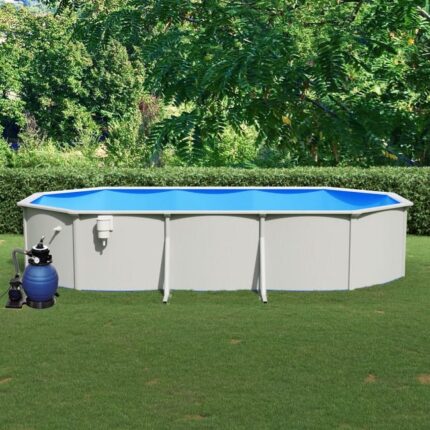 Piscine avec pompe filtrante à sable 610x360x120 cm vidaXL