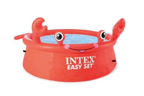 Piscine autostable gonflable crabe INTEX, D.1,83m x H.0,51m