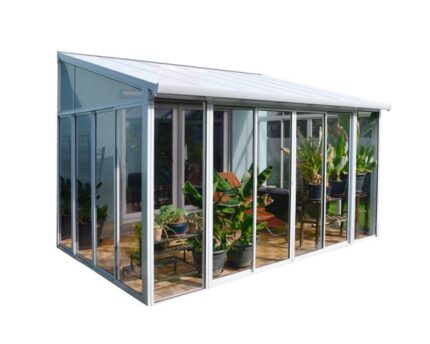 Véranda SanRemo™ Blanche Palram 2,7x4,3m