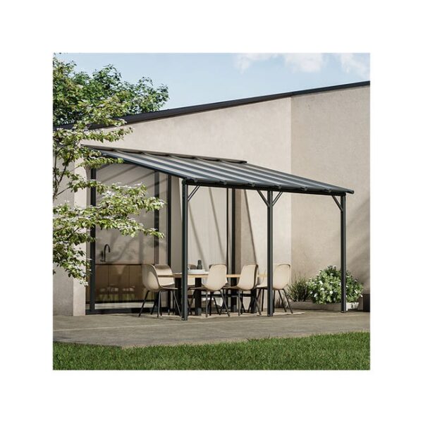 Pergola PERGOFRANCE Harmonie 3x4M - Anthracite-